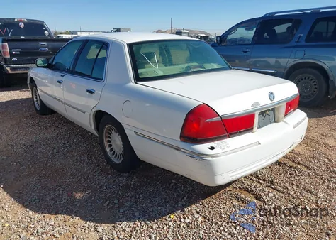 2000 Mercury Grand Marquis Ls z USA, uszkodzony, nr VIN 2MEFM75W2YX736101